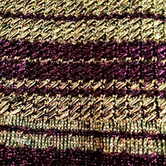 Nanette Lepore Lurex Metallic Midnight Sky Sweater - Picture 6 of 6